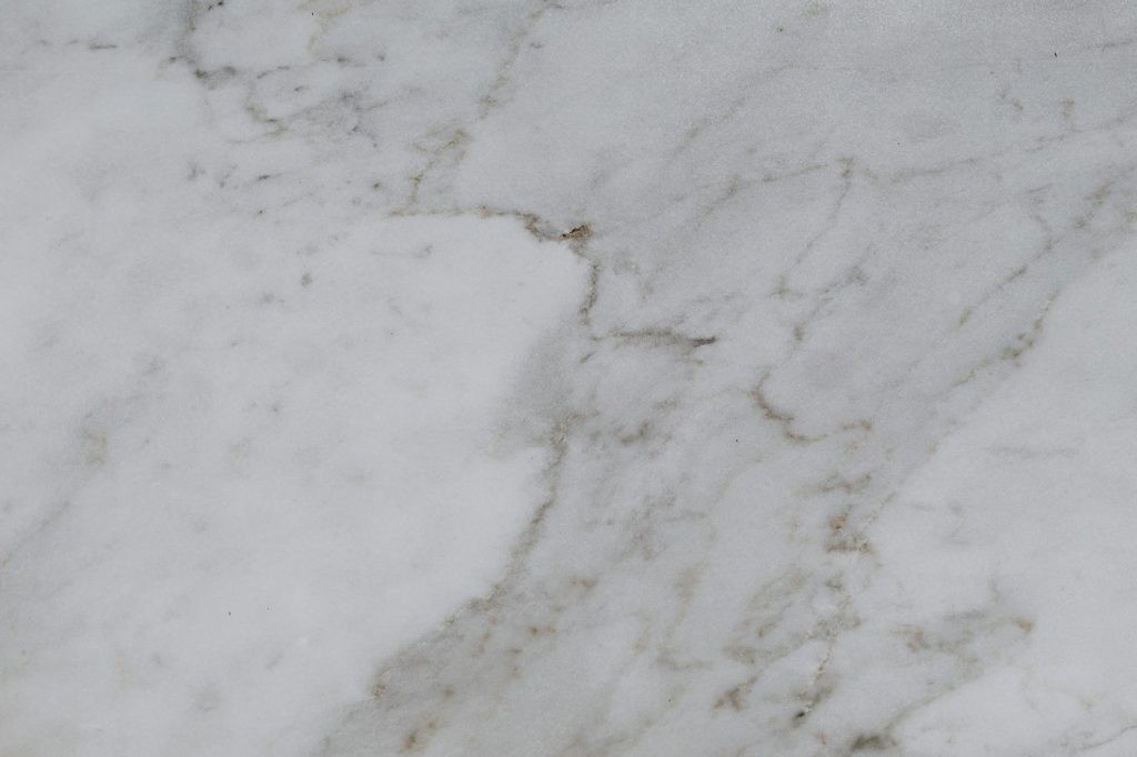 A beautiful slab of Galala marble showcasing its unique veining patterns